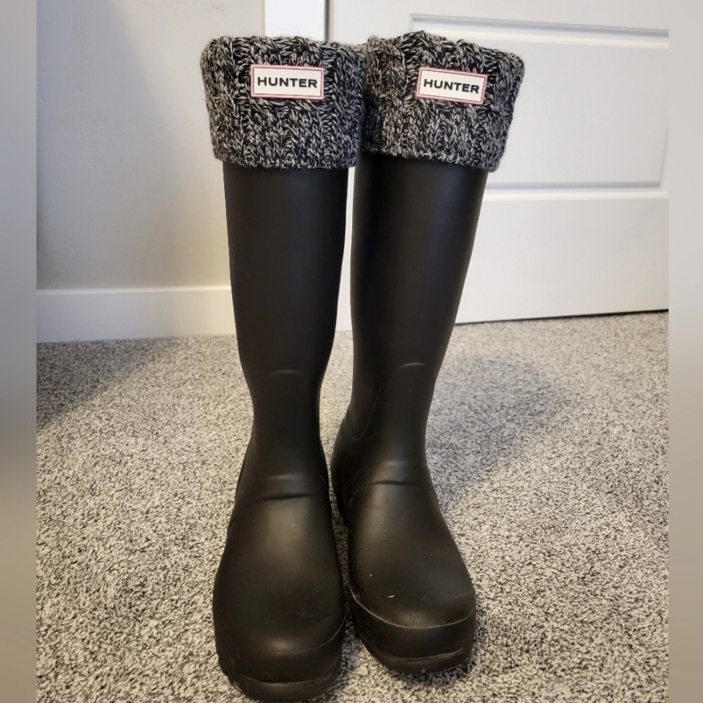 Hunter Boots and Boot Socks